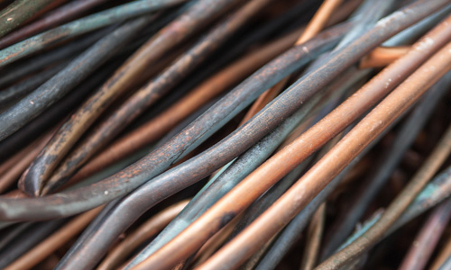 込銅 パイプ皮なし