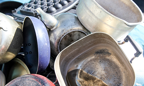 アルミ鍋（鉄付）